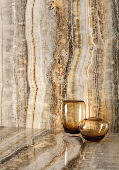 Eccentric Luxe Caramel | Natural stone tiles | FLORIM