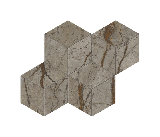 Scultorea | Tessere Esa River Grey 30,5x30,8 | Ceramic tiles | Marca Corona