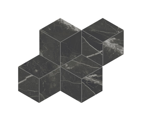 Scultorea | Tessere Esa Dark Diamond 30,5x30,8 | Carrelage céramique | Marca Corona
