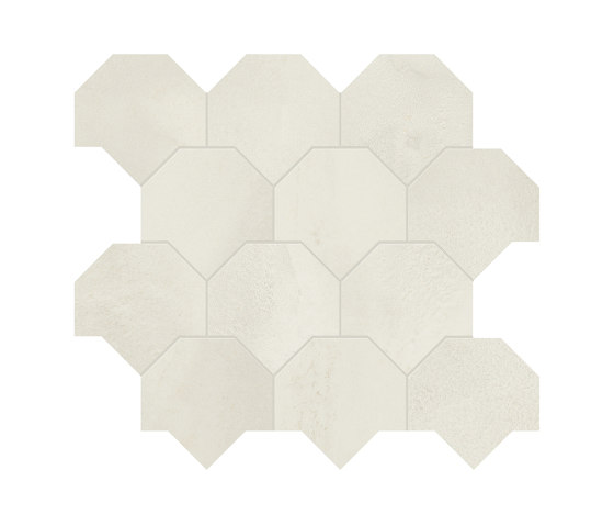 Vulcanica | Platino Tessere Scaglie 43,9x49,3 | Ceramic tiles | Marca Corona