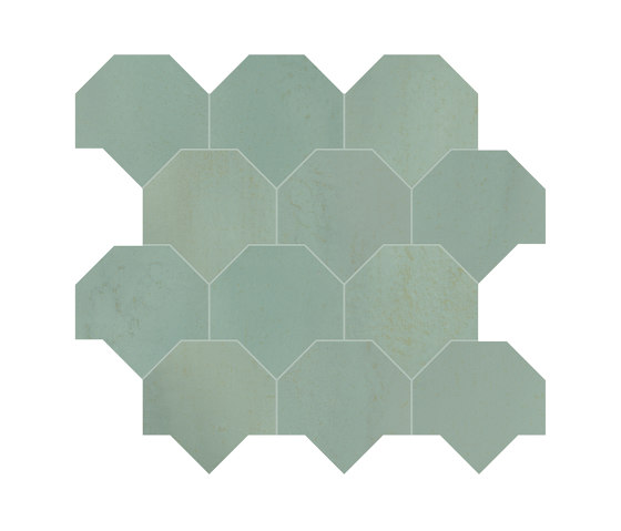 Vulcanica | Verdirame Tessere Scaglie 43,9x49,3 | Ceramic tiles | Marca Corona