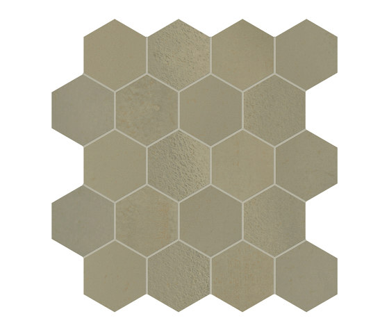 Vulcanica | Platino Tessere Esa 31x30,3 | Ceramic tiles | Marca Corona