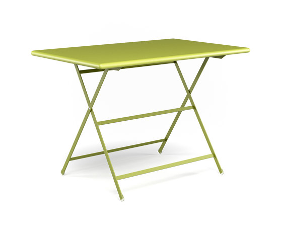 Arc en Ciel 4-seats folding table | 331 | Dining tables | EMU Group
