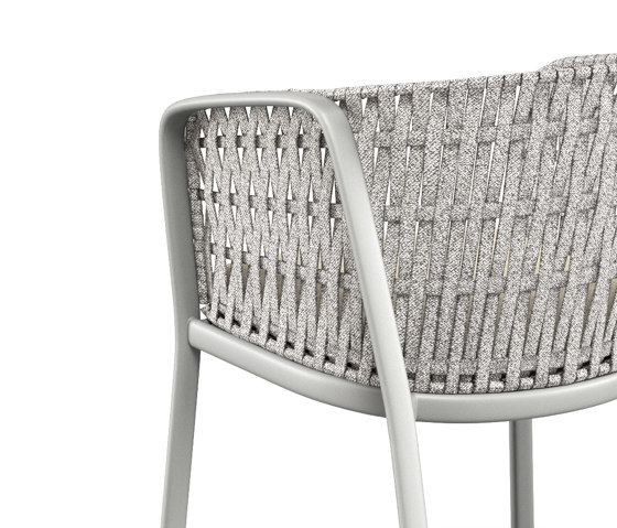Carousel Alu-flat rope armchair | 1214 | Chairs | EMU Group