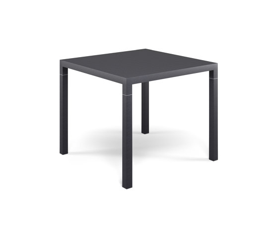 Nova 4 seats stackable square table | 859 | Dining tables | EMU Group