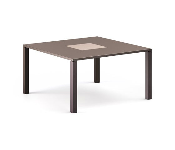 Quadro 8 seats square table | 1038+1039 | Tables de repas | EMU Group