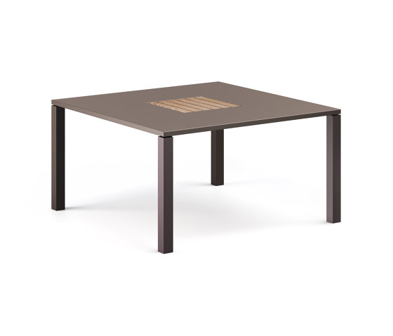 Quadro 8 seats square table | 1038+1040 | Tables de repas | EMU Group