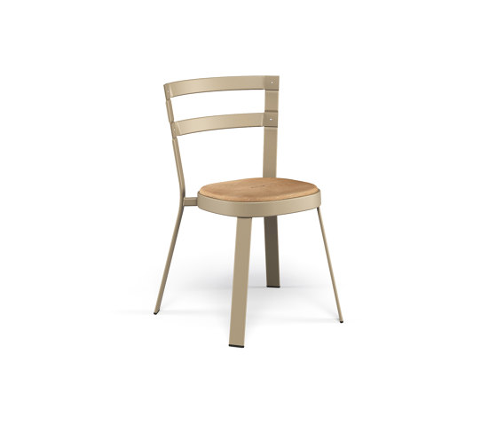 Thor Chair with teak seat I 655+659 | Sedie | EMU Group