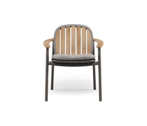 Twins Alu-teak armchair | 6041 | Stühle | EMU Group
