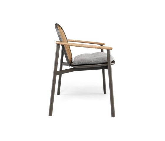 Twins Alu-teak armchair | 6041 | Sillas | EMU Group