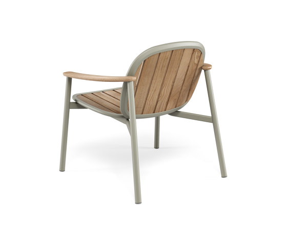 Twins Alu-teak lounge chair | 6042 | Sillones | EMU Group