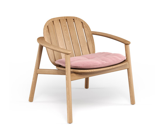 Twins Teak lounge chair | 6053 | Poltrone | EMU Group