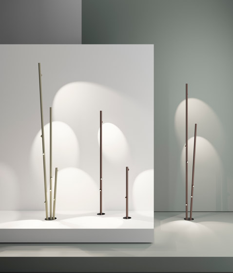 Bamboo 4803 Extérieur-Lampes sur pied | Encastrés sol extérieurs | Vibia