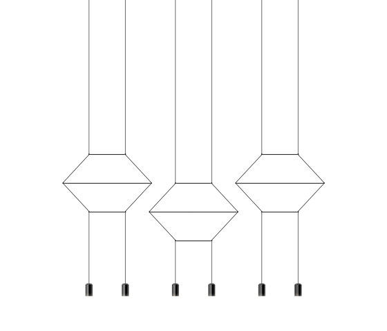 Wireflow Lineal 0325 Lámparas colgantes | Lámparas de suspensión | Vibia