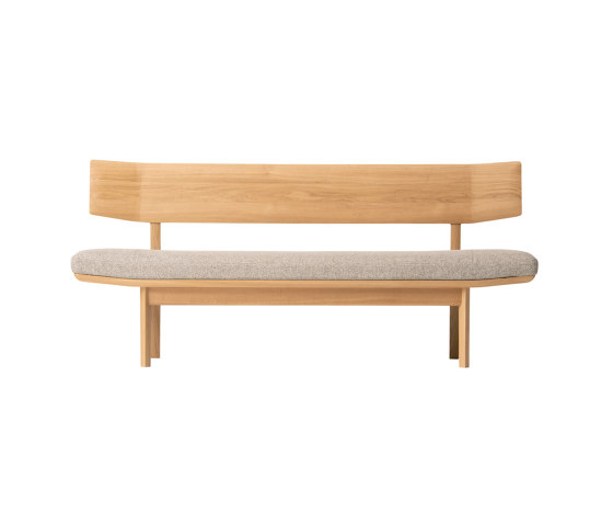 WING LUX LD Bench (with backrest) | Panche | CondeHouse