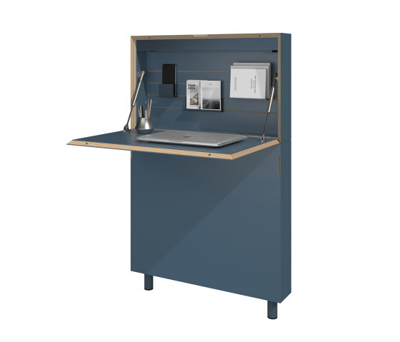 Flatmate linoleum smokey blue | Desks | Müller small living