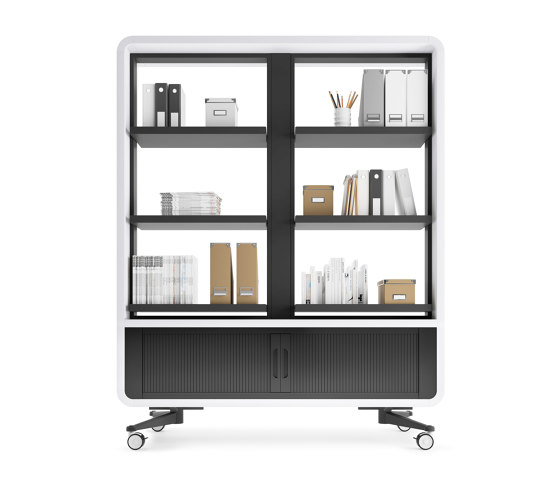 HushWall | 6 Shelves Cabinet | Regale | Hushoffice