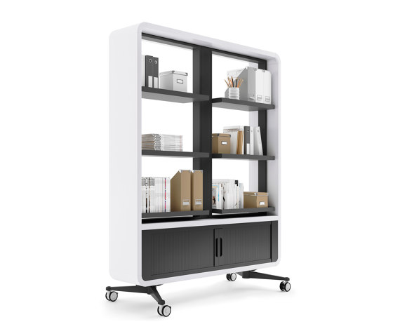 HushWall | 6 Shelves Cabinet | Regale | Hushoffice