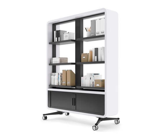 HushWall | 6 Shelves Cabinet | Scaffali | Hushoffice