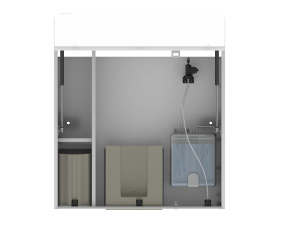 SAP Module - Behind Mirror Soap Air Paper Dispenser | Robinetterie pour lavabo | Stern Engineering