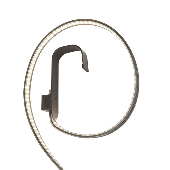 Feston | Stem + Led Ribbon + Wall Support + Hook | Free-standing lights | Ligne Roset