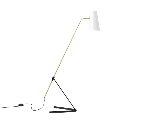 G21 | Floor Srandard Lamp White Shade | Free-standing lights | Ligne Roset