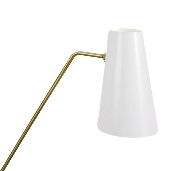 G21 | Floor Srandard Lamp White Shade | Free-standing lights | Ligne Roset
