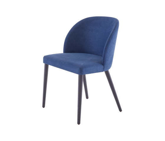 Giuliana | Chair Fabric-Bleu Nuit (Midnight Blue) | Chairs | Ligne Roset