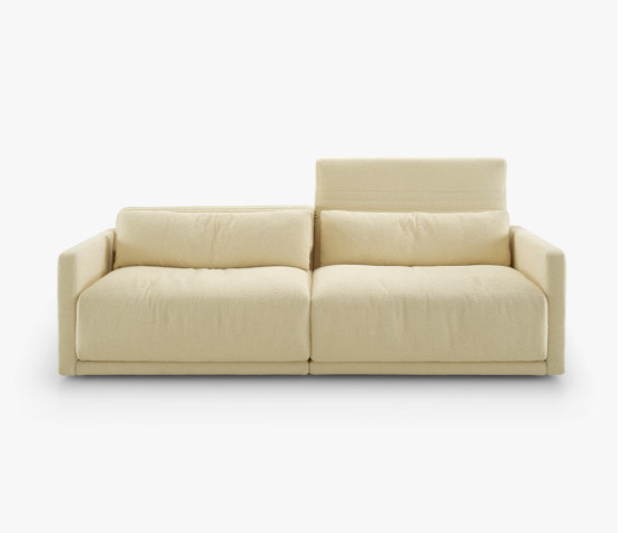 Grand Angle | Small Sette With Slim Armrest Without Lumbar Cushion | Sofas | Ligne Roset