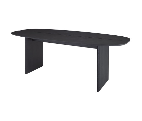 Intervalle | Dining Table Solid European Walnut Black Stained | Dining tables | Ligne Roset