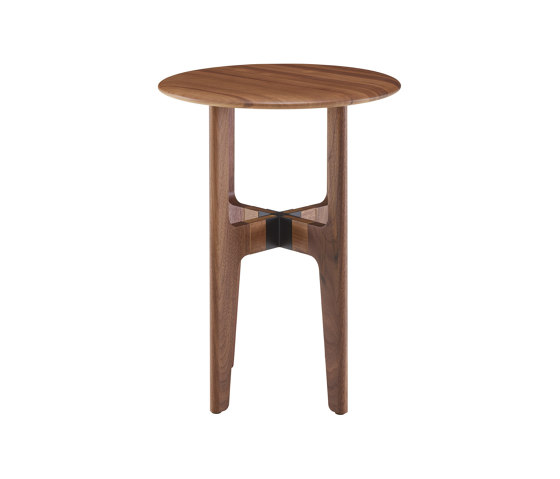 Nodum | Occasional Table Solid American Walnut Hight Version | Side tables | Ligne Roset