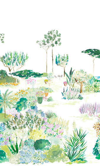 Jardin de France Original | Revêtements muraux / papiers peint | ISIDORE LEROY
