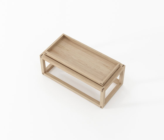 Up & Down COFFEE TABLE TYPE 2 WITH SINGLE TRAY | Tavolini bassi | Karpenter