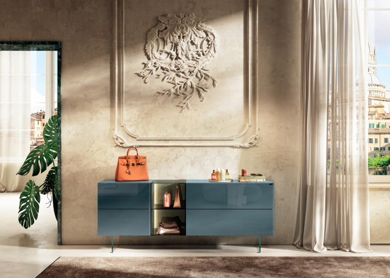 36e8 Glass Dresser - 2138 | Cabinets | LAGO