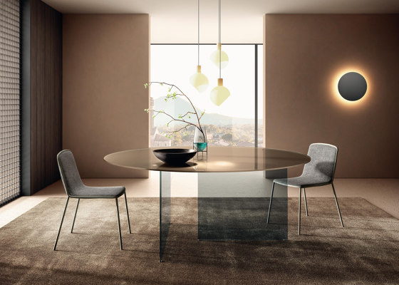 Air Slim Round Table - 2260G | Dining tables | LAGO