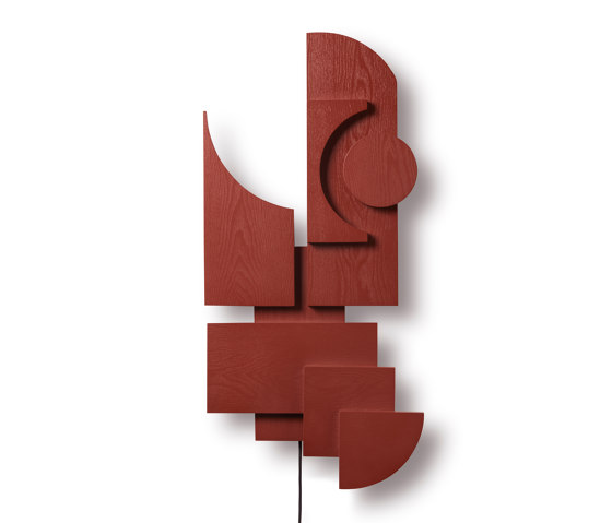 Totem Lamp | Basque Red | Appliques murales | Please Wait to be Seated