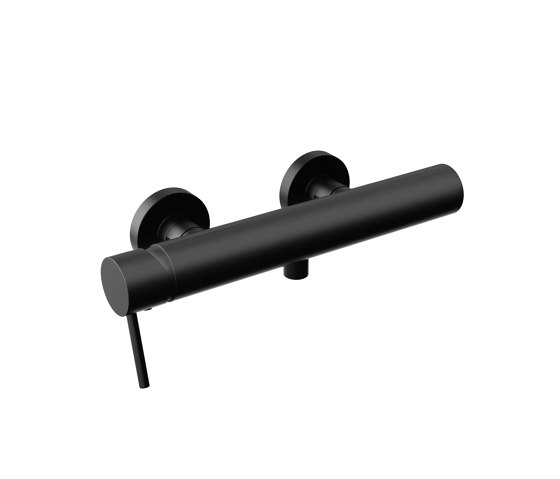 Single-lever SM shower mixer without shower set matt black | Grifería para duchas | Vigour