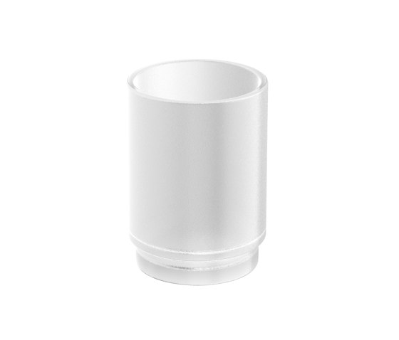 Ersatzglas white satinert satiniert | Zahnbürstenhalter | Vigour