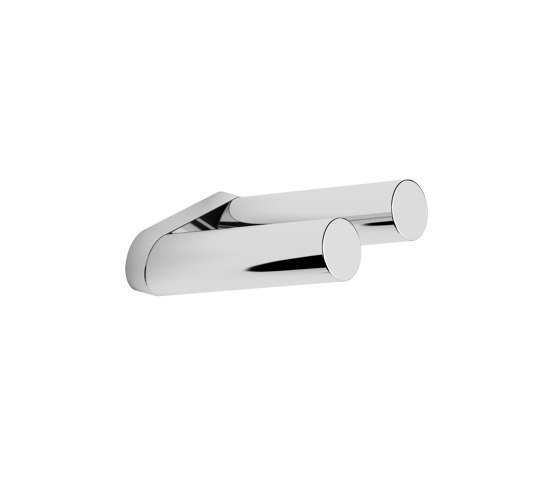 Double hook white chrome-plated | Porte-serviettes | Vigour