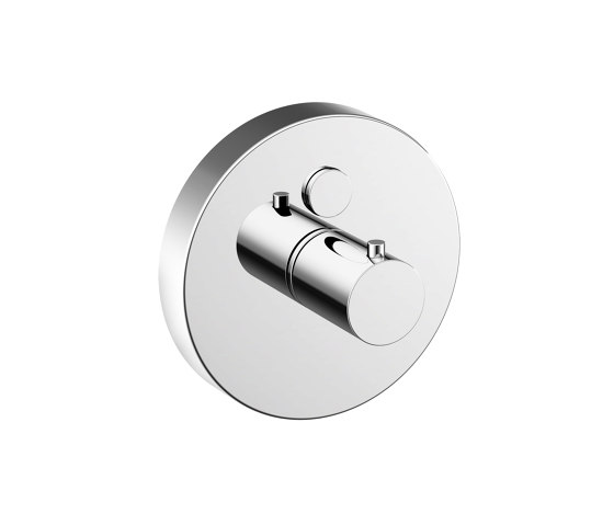 Colour set thermostat white TipTec chrome-plated | Grifería para duchas | Vigour