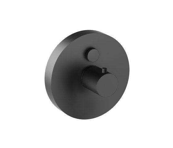 Colour set thermostat white TipTec matt black | Grifería para duchas | Vigour