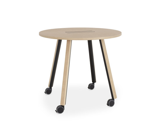 ORI round high wheels | Tables hautes | lapalma