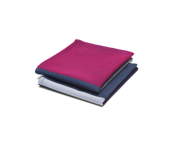 Equipe | Napkin (2 pieces), blue / pink | Accessoires de table | Magazin®