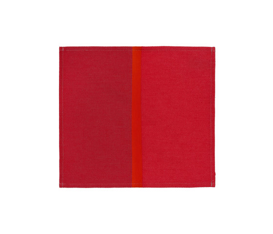 Equipe | Napkin (2 pieces), red / light red | Dining-table accessories | Magazin®
