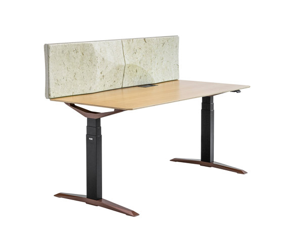 ELLIPSE desk panel | Sound absorbing table systems | VANK