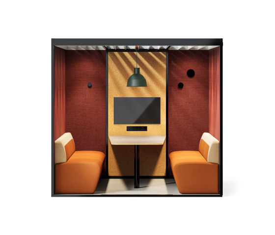 Mews Connect Open XL | Cabinas de oficina | Boss Design