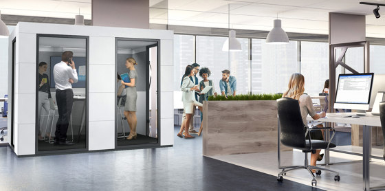 Conference Unit | Blue Avio | Soundproofing room-in-room systems | OFFICEBRICKS