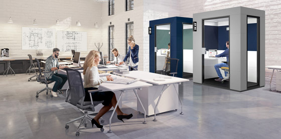Work Unit | Blue Avio | Office Pods | OFFICEBRICKS