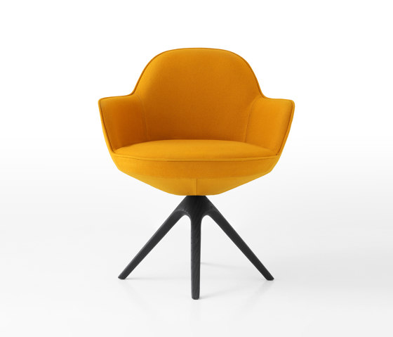 Armchair with 4-spoke base | Chairs | PORRO