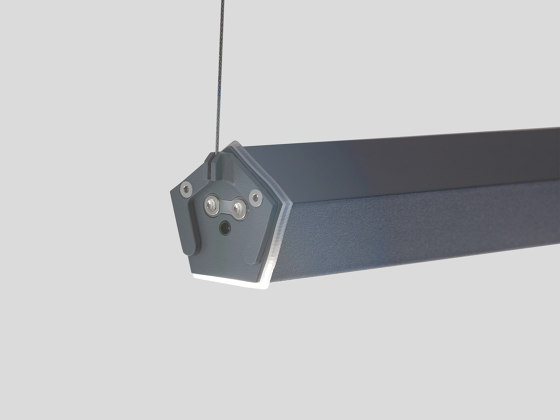 Pencil horizontal suspension kit lamp | Lighting accessories | Zafferano